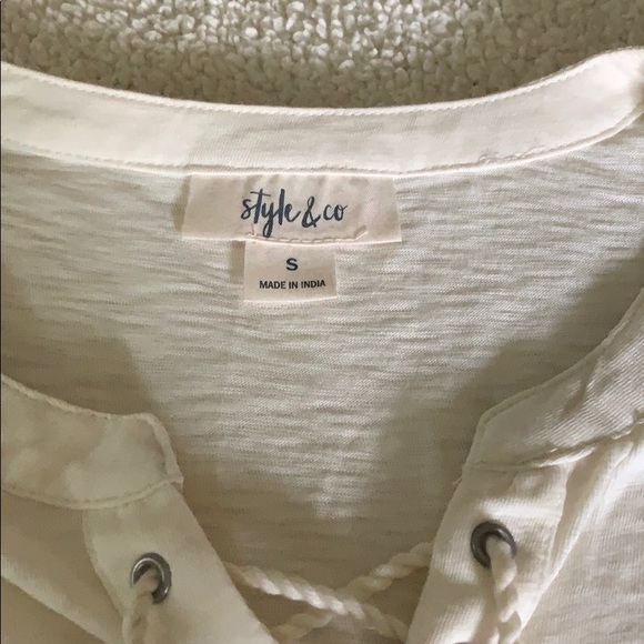 Floral boho long sleeve top - Picture 2 of 3